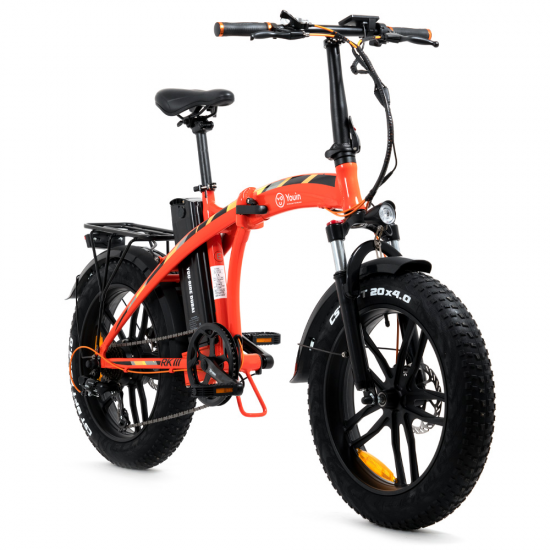 Bicicleta eléctrica Youin BK1600O DUBAI naranja